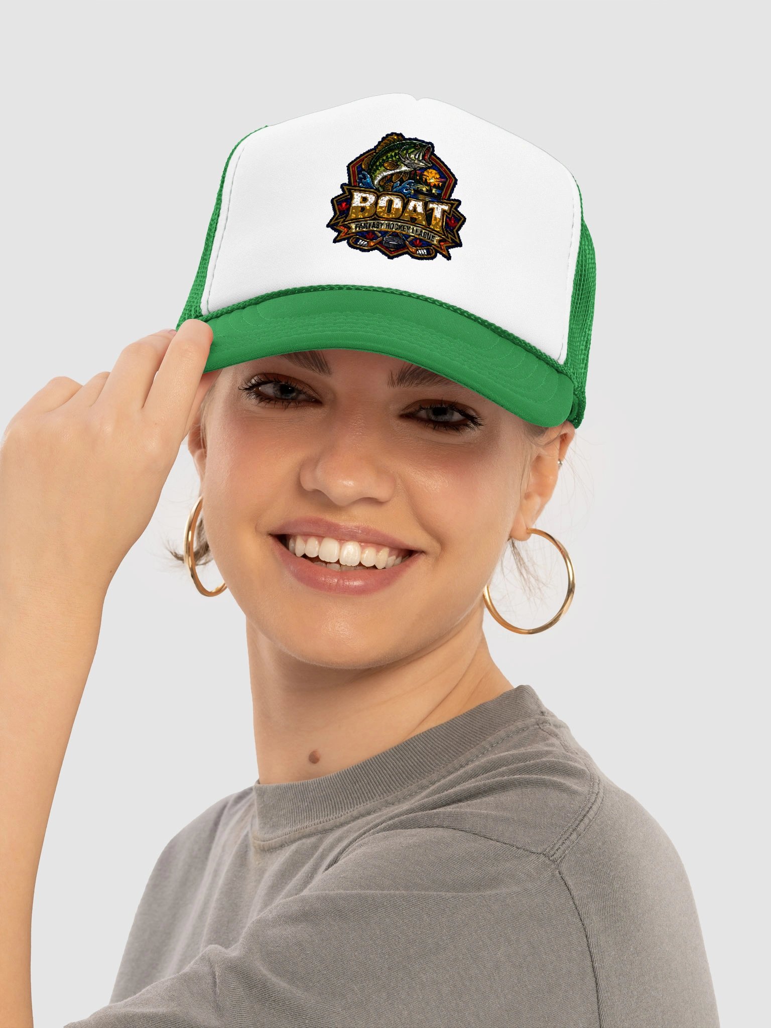 Bass Pro BOAT Trucker Cap product image (6)