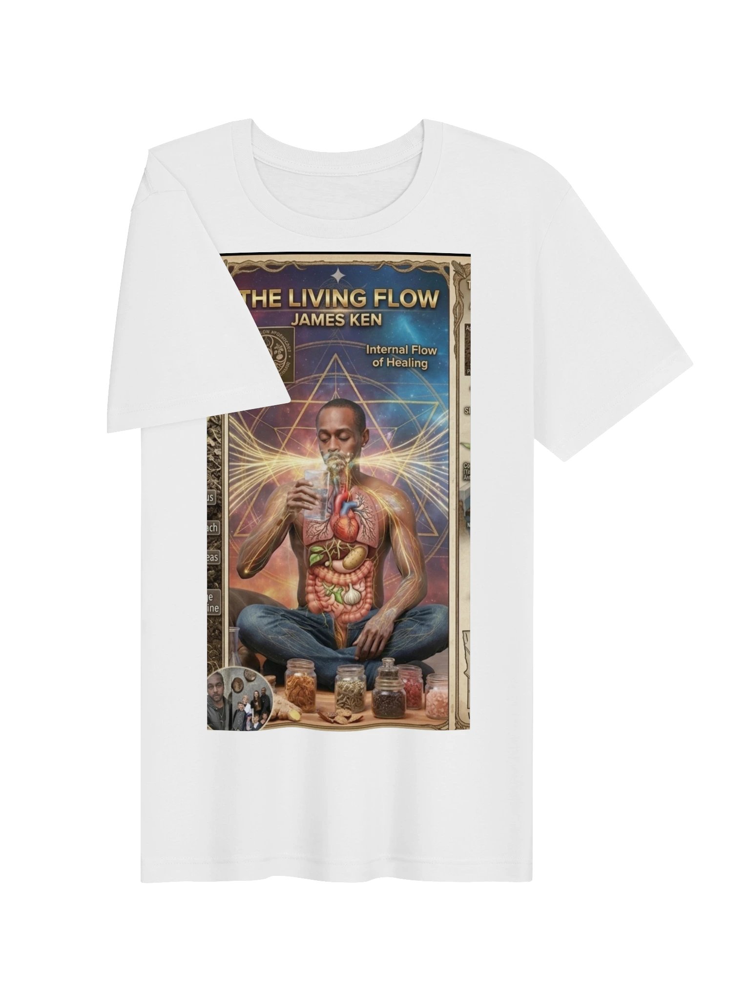 The Living Flow Apothecary T-Shirt product image (7)