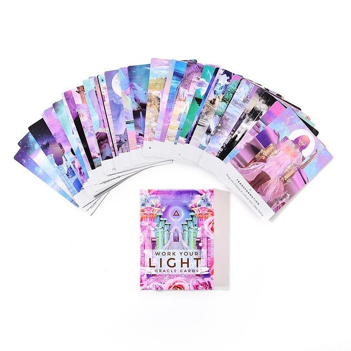Work Your Light Oracle Cards: A 44-Card    مجموعة من 44 بطاقة product image (2)
