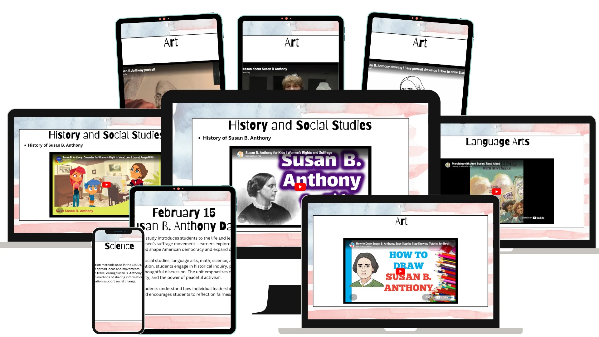 Voices That Changed America: Susan B. Anthony & Women's Rights product image (2)