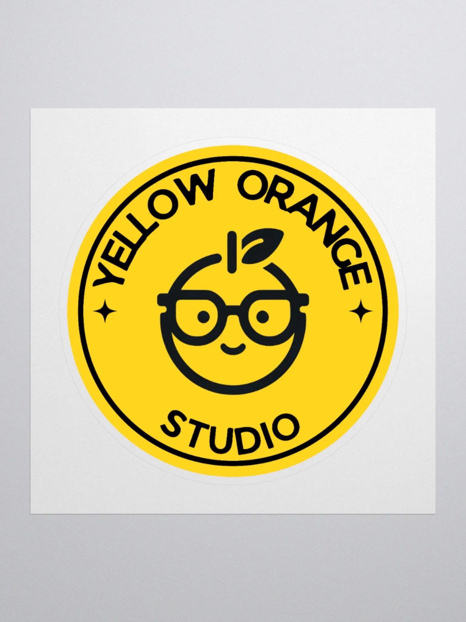 Yellow Orange Stickers product image (3)