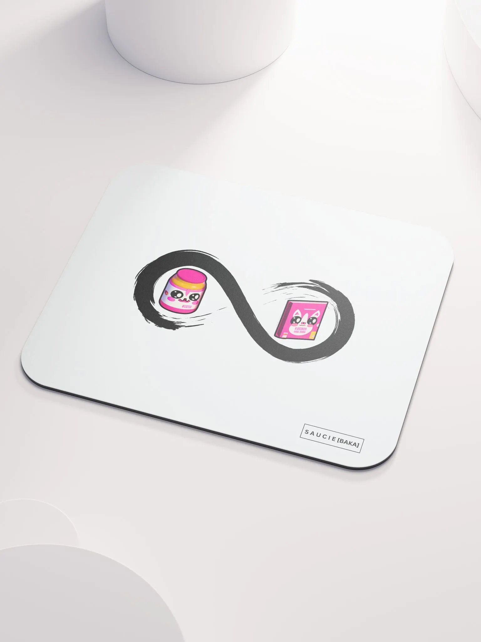Tsumisauce Mouse Pad Original V1 - White product image (2)