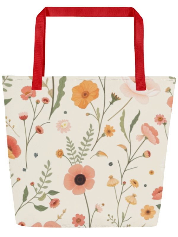 SUMMER FLOWER GARDEN SHOPPING BAG - Blumengarten Einkaufstasche product image (10)