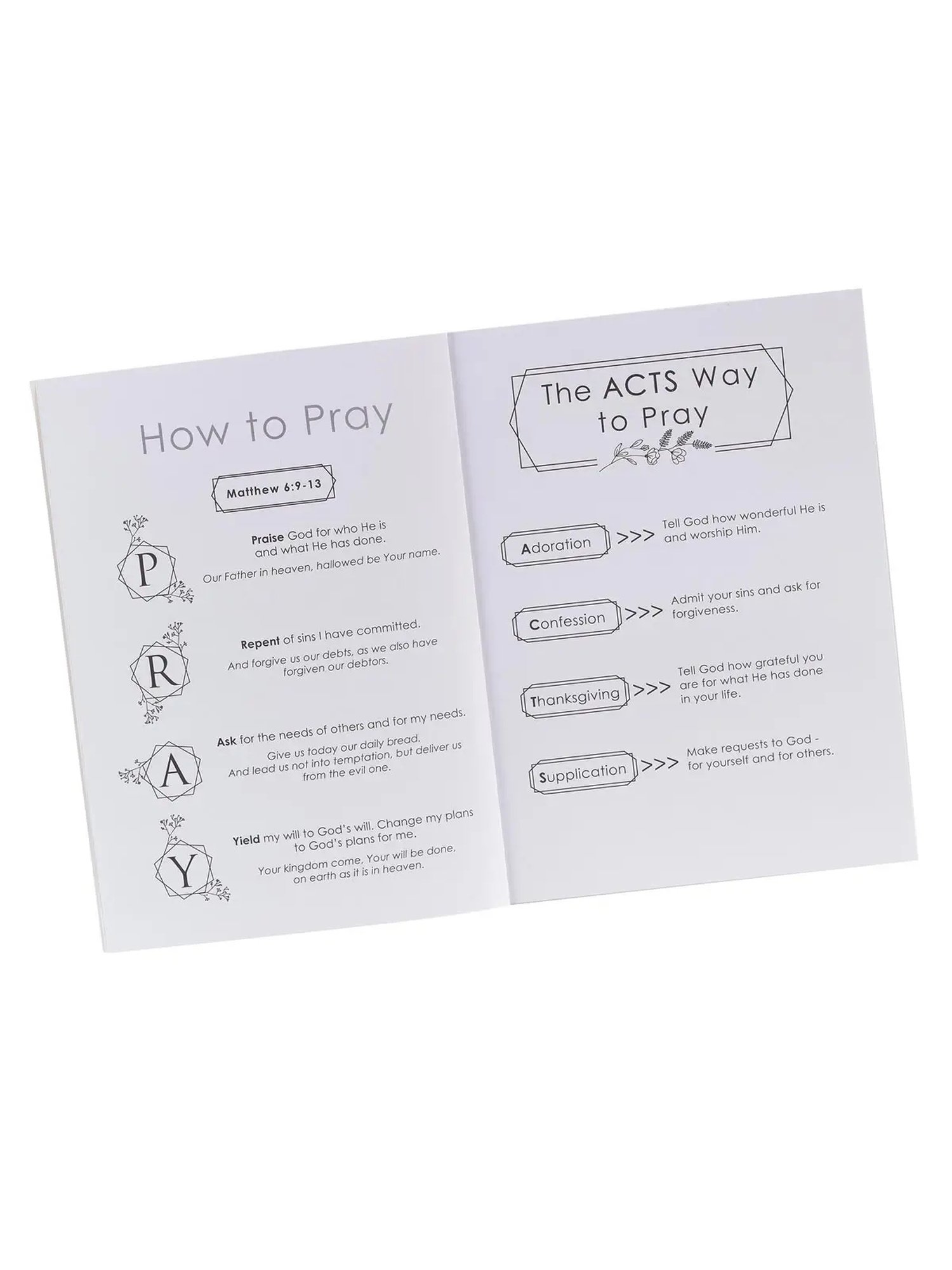 My Prayer Journal | 120 Days of Prayer, Reflection & Praise – Floral Softcover product image (2)