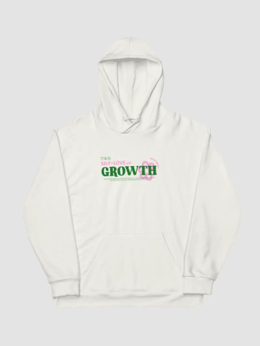 Self-Love Is Growth Hoodie - Light Beige product image (2)