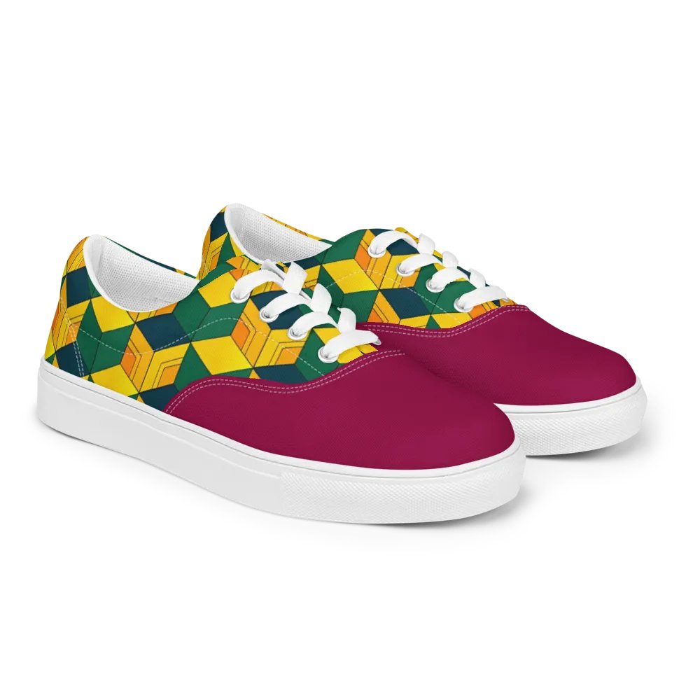 Giyuu Canvas Shoes MAROON product image (2)