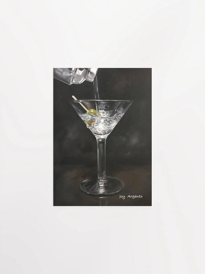 Pour Me a Martini Print product image (2)