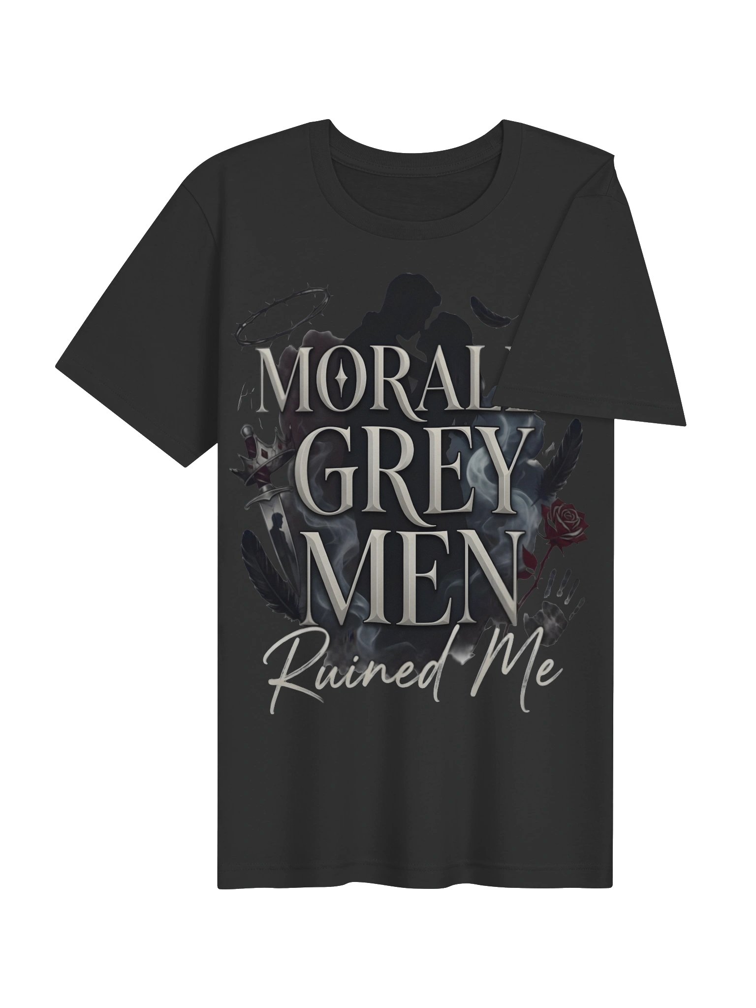 Morally Grey Men Dark Romance T-Shirt product image (4)