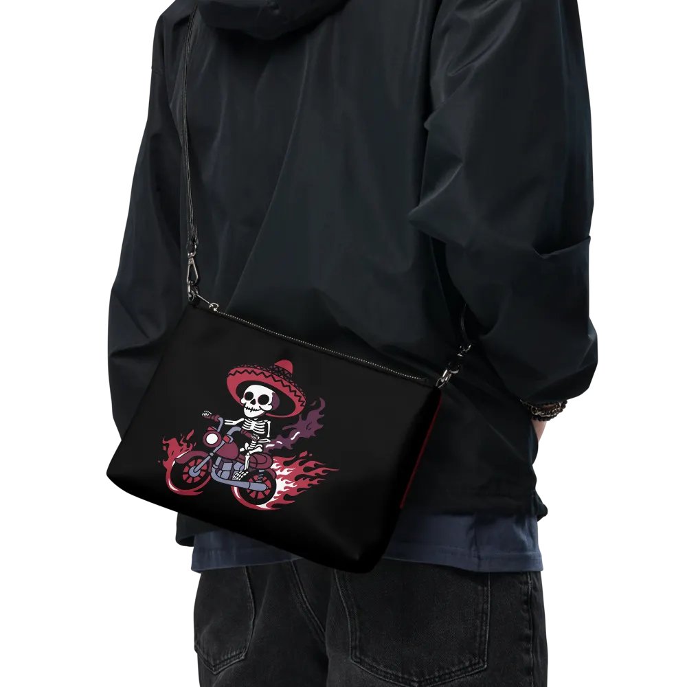 Bone to be Wild Flip-Sided Faux Leather Crossbody Bag product image (12)