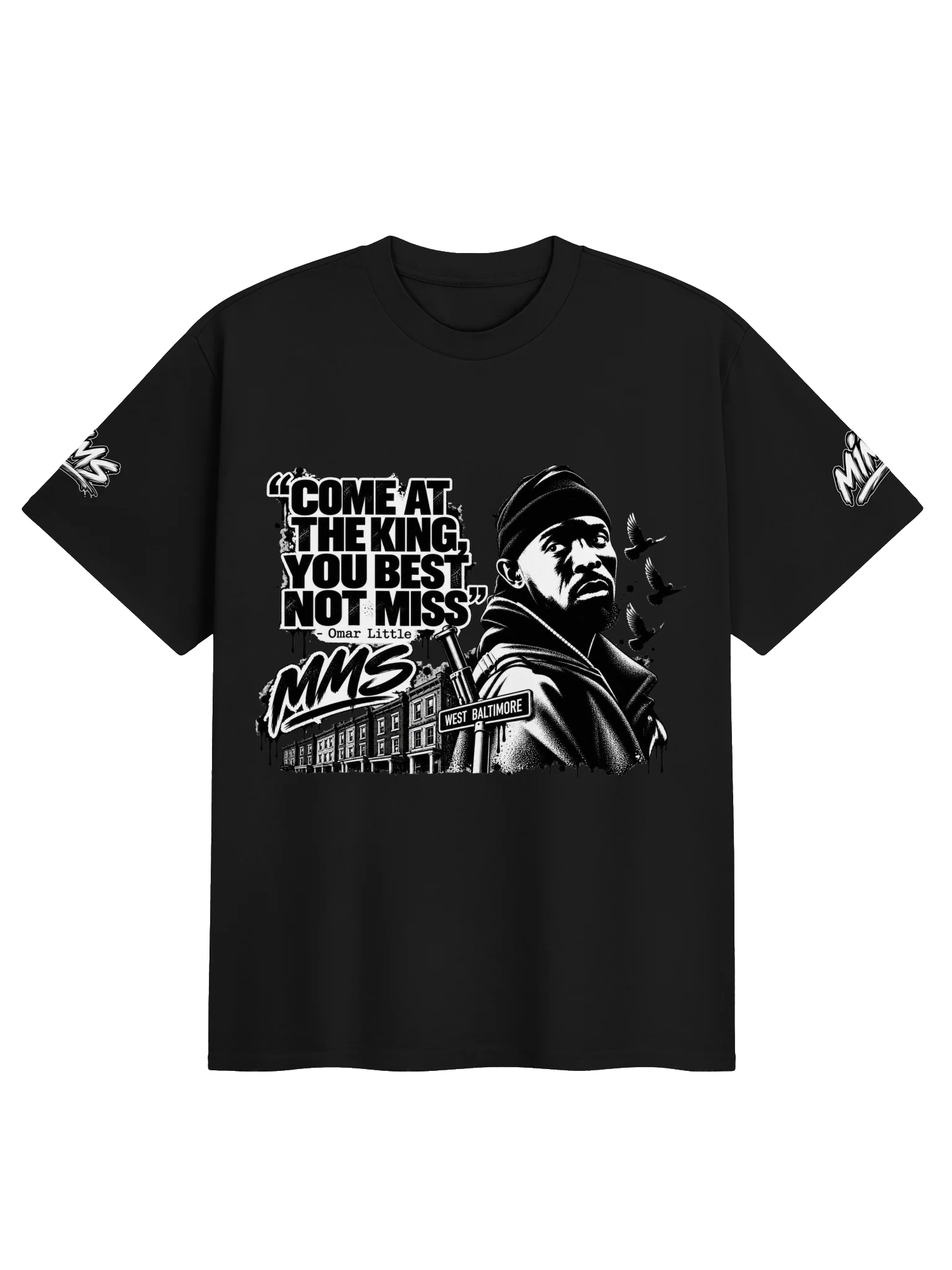 Omar Little Graphic Tee product image (1)