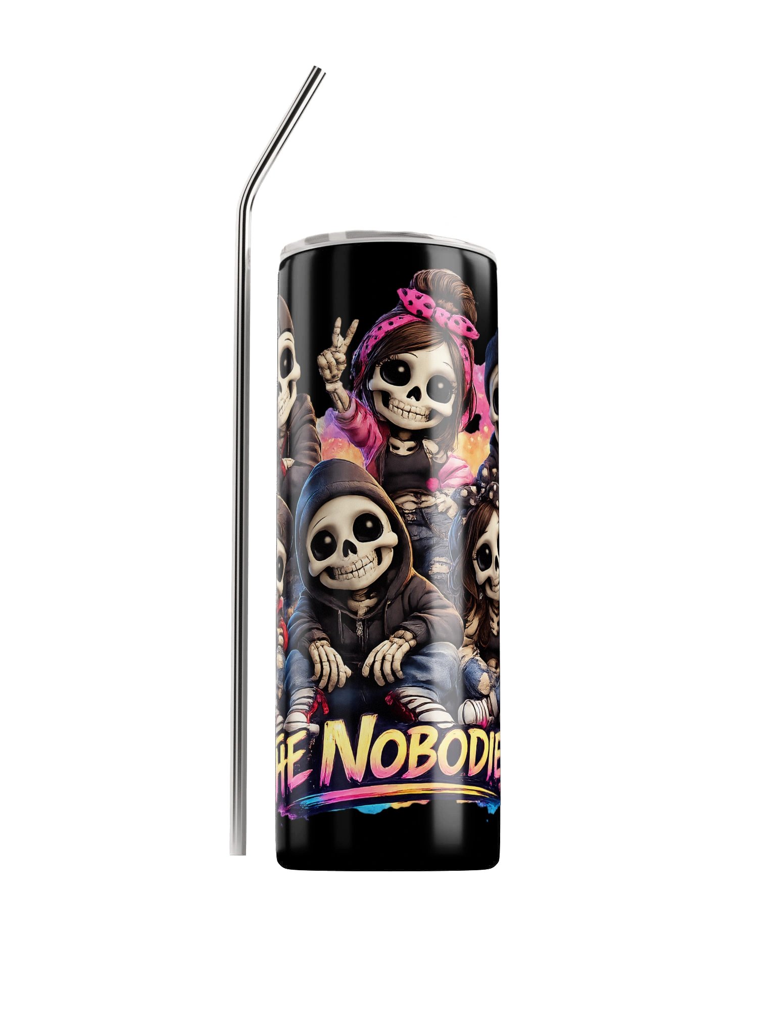 ''The Nobodies'' Stainless Steel Tumbler product image (1)