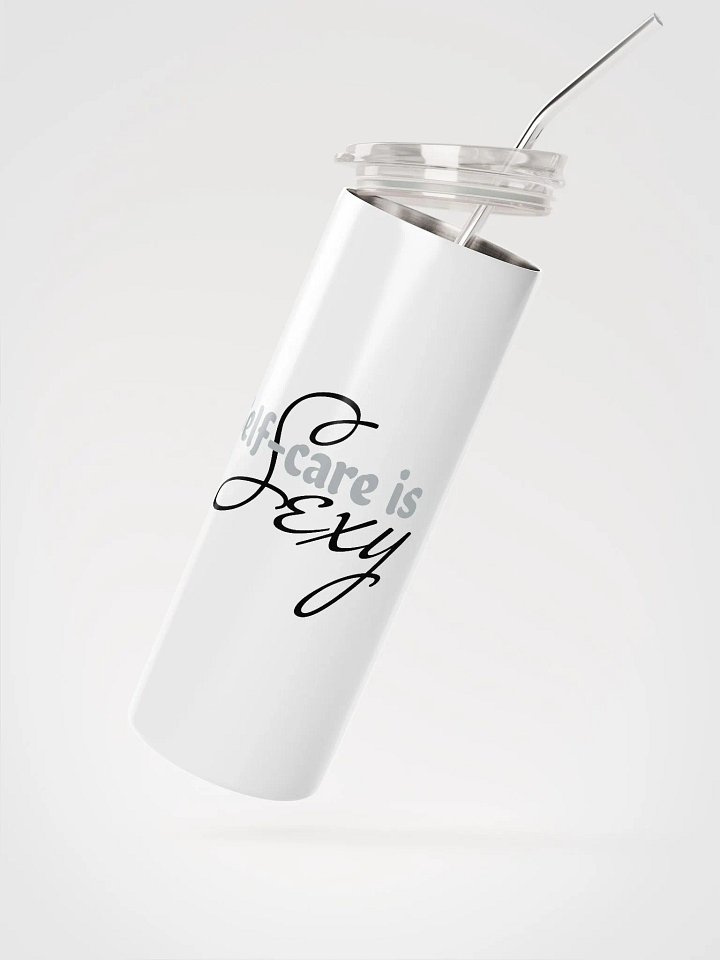 Self-care is sexy - Bottle With Straw product image (2)