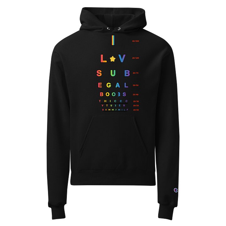 Champian Unisex Snellen Hoodie product image (1)