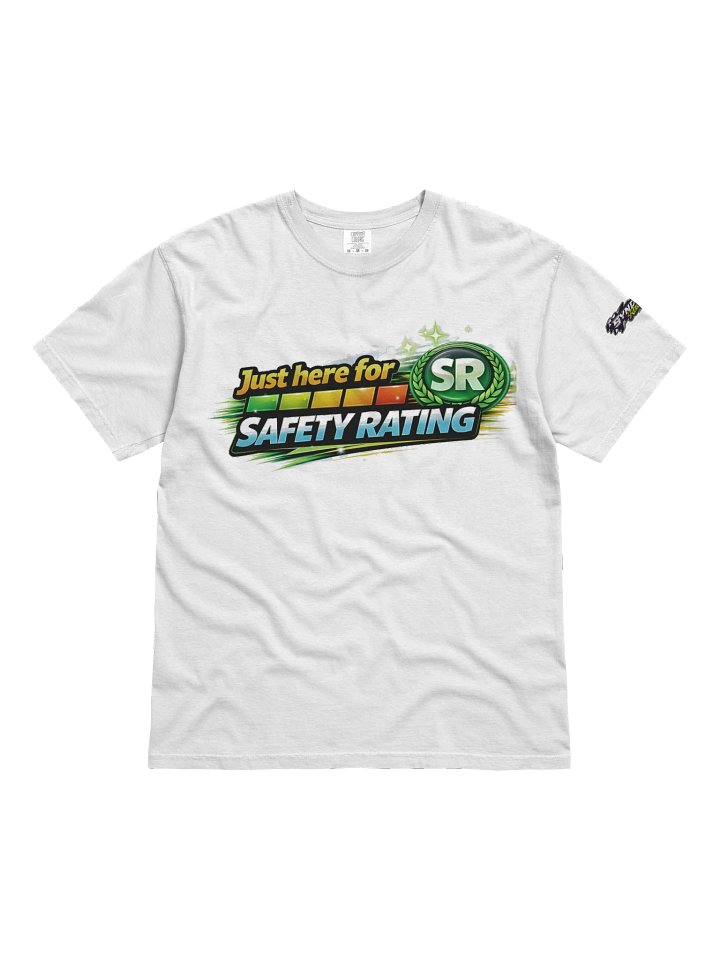 Just Here for SR – Sim Racing Tee product image (1)