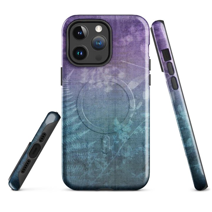 Blue Wildflower iPhone Case product image (4)
