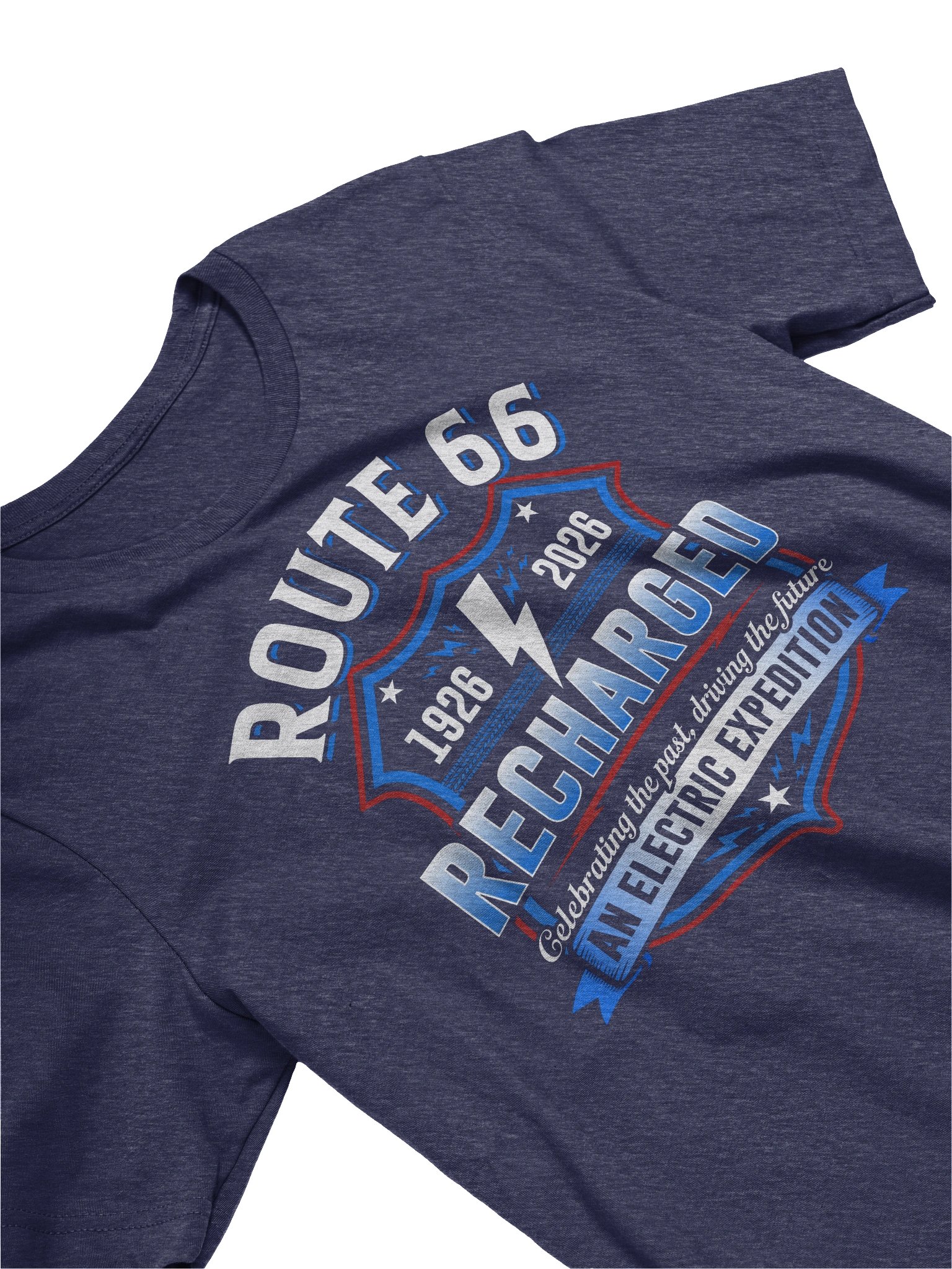 Route 66 Recharged Celebrating & Charging Red, White, & Blue (Unisex) product image (15)