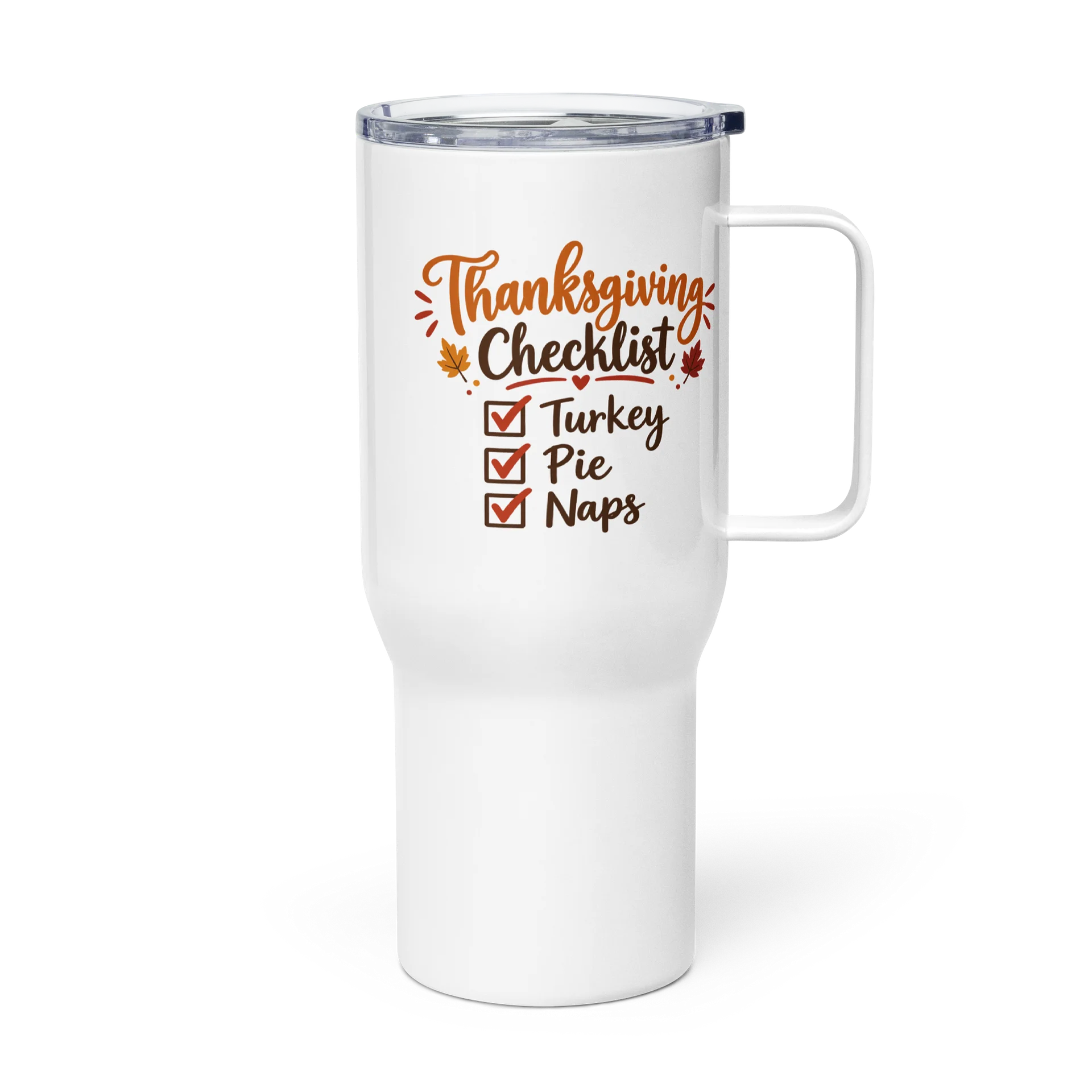 Thanksgiving Checklist Travel Mug product image (3)