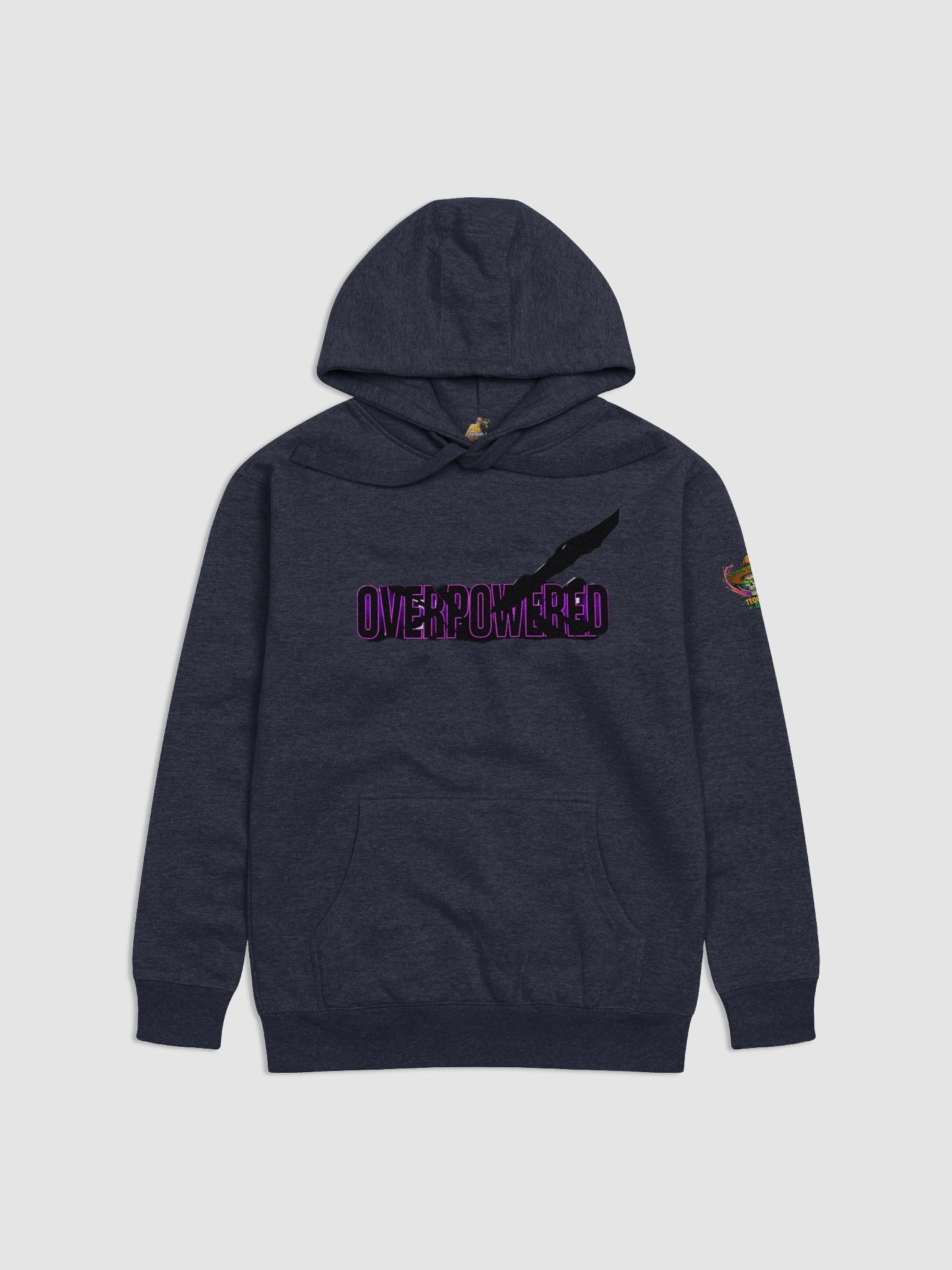 Overpowered hoodie product image (1)