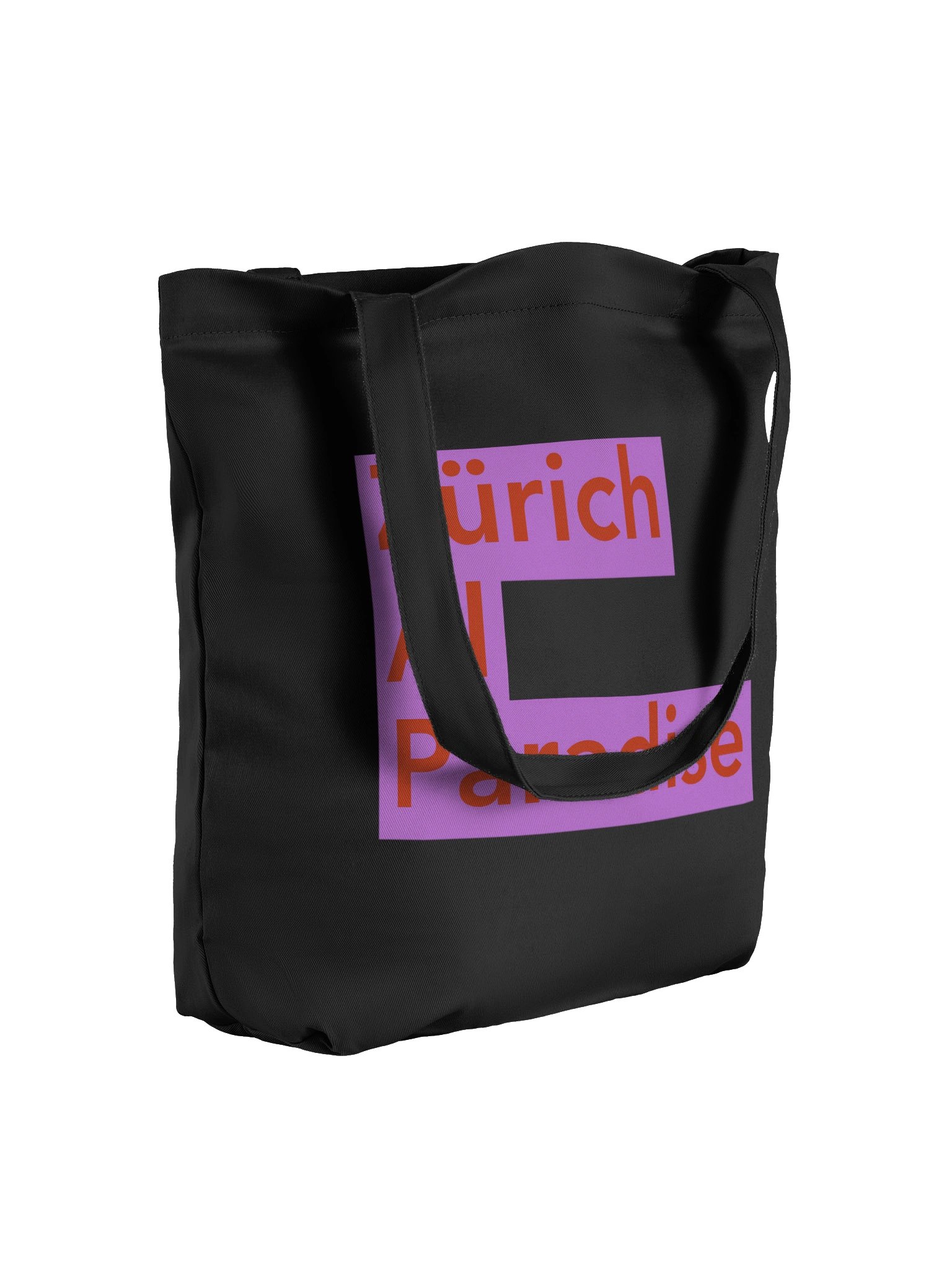 Tote Bag AI Paradise Black/Purple product image (4)