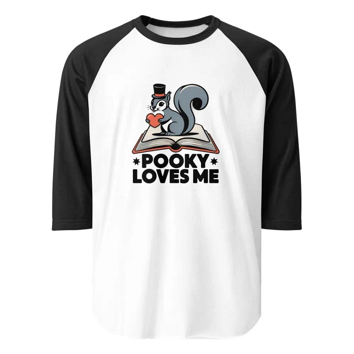 Pooky's Love Adventure Raglan Tee product image (1)