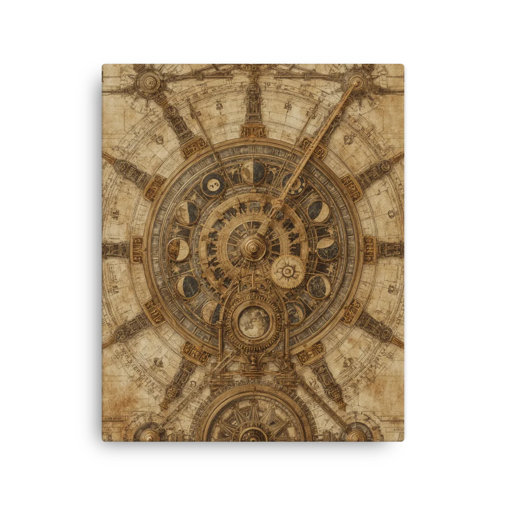 The Chronos Engine – Vertical Canvas product image (1)