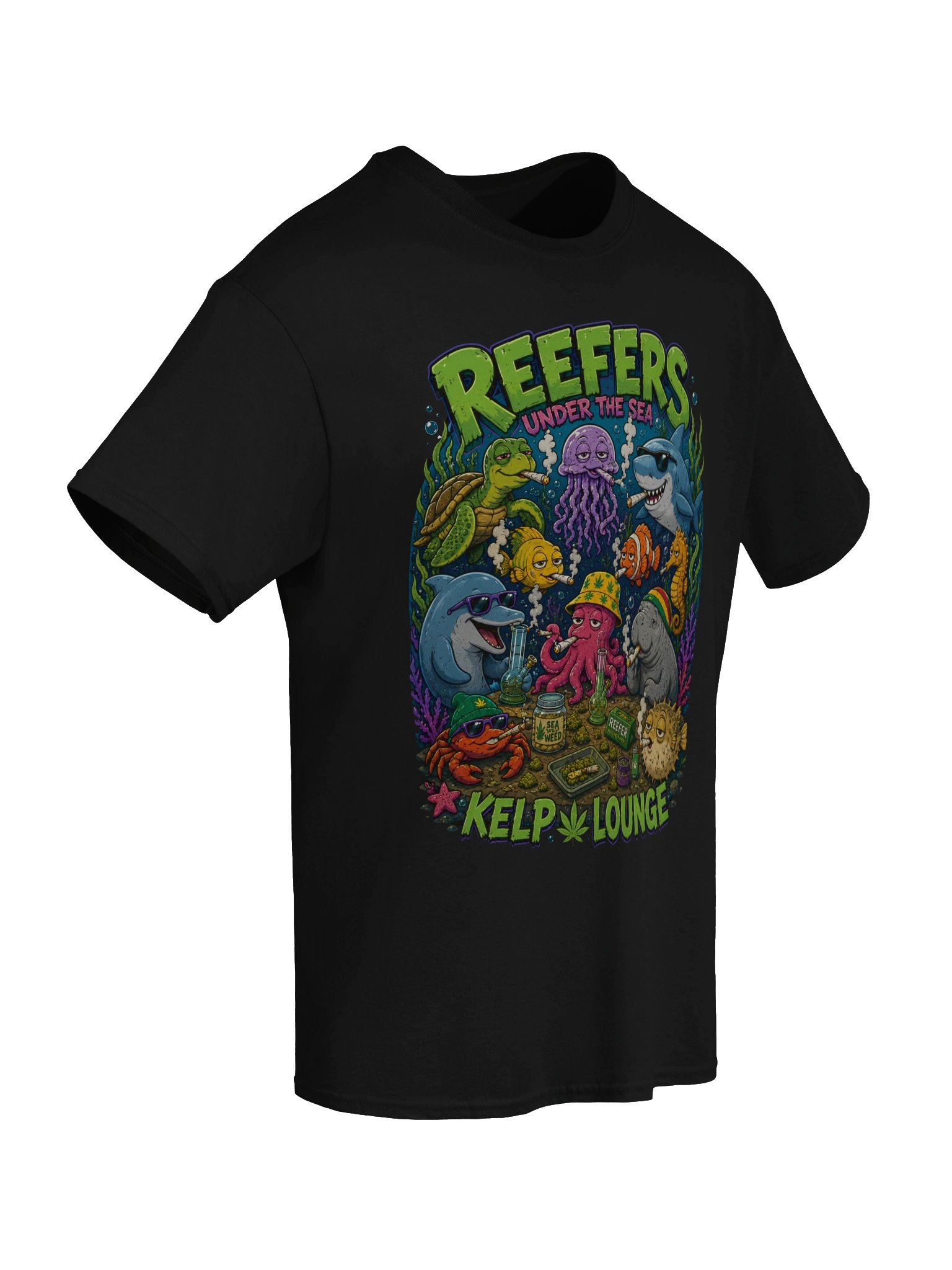 REEFERS Under the Sea — Kelp Lounge Graphic Tee product image (6)