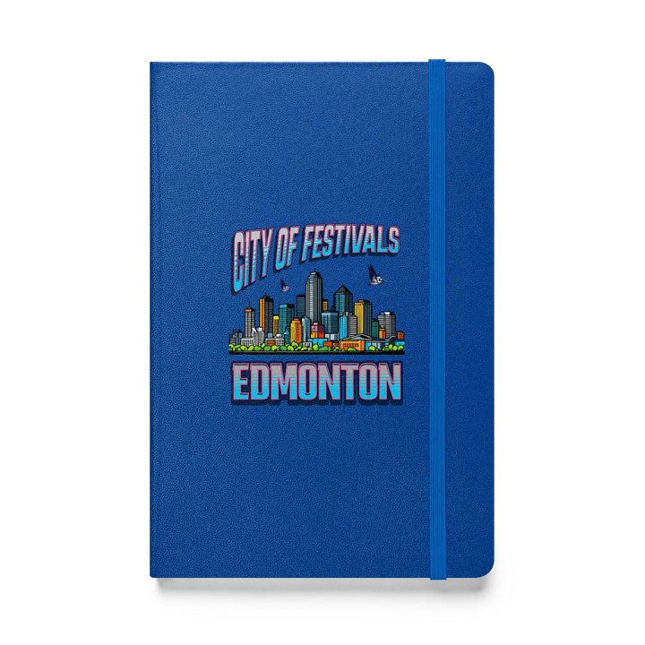 City of Festivals Edmonton Hardcover Notebook product image (1)