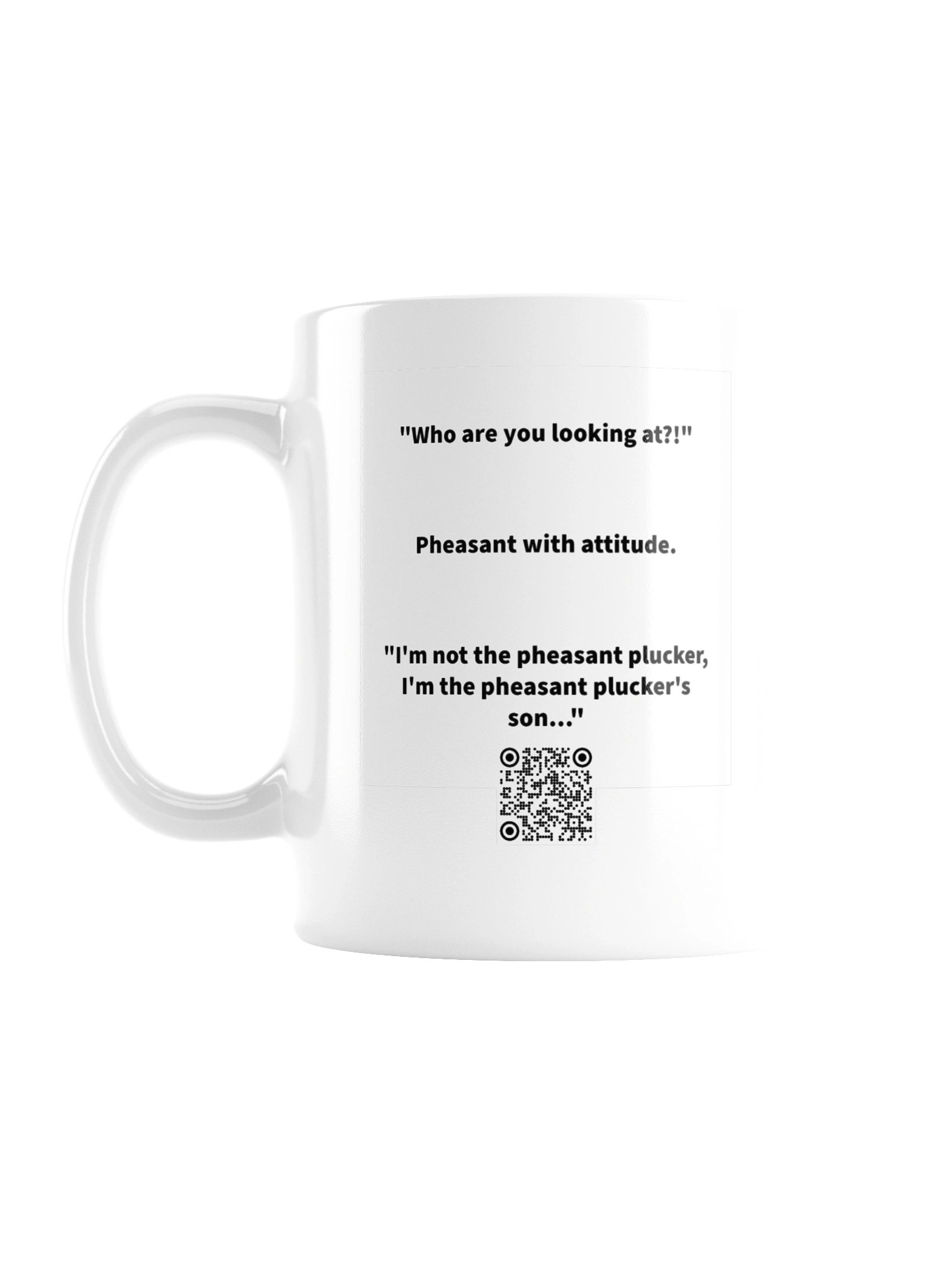 Pheasant With Attitude Mug product image (1)