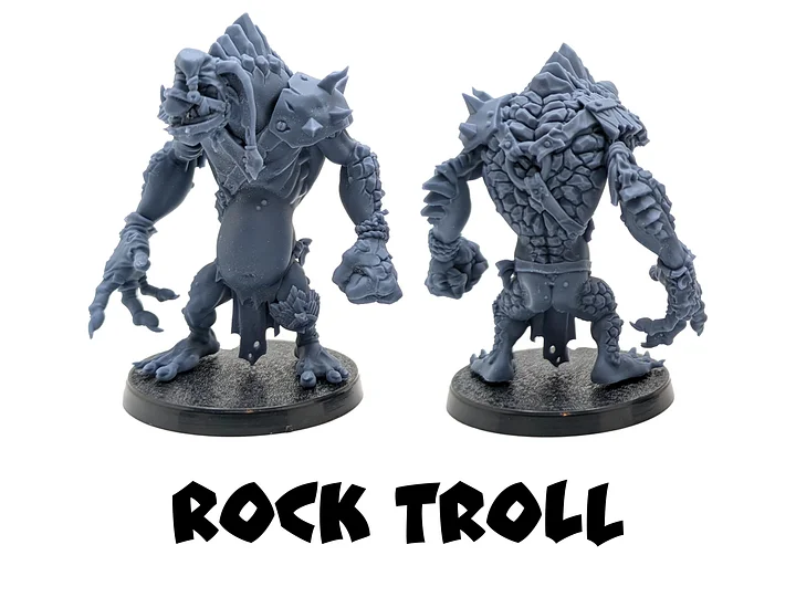 Rock Troll - Brutefun Miniatures product image (1)