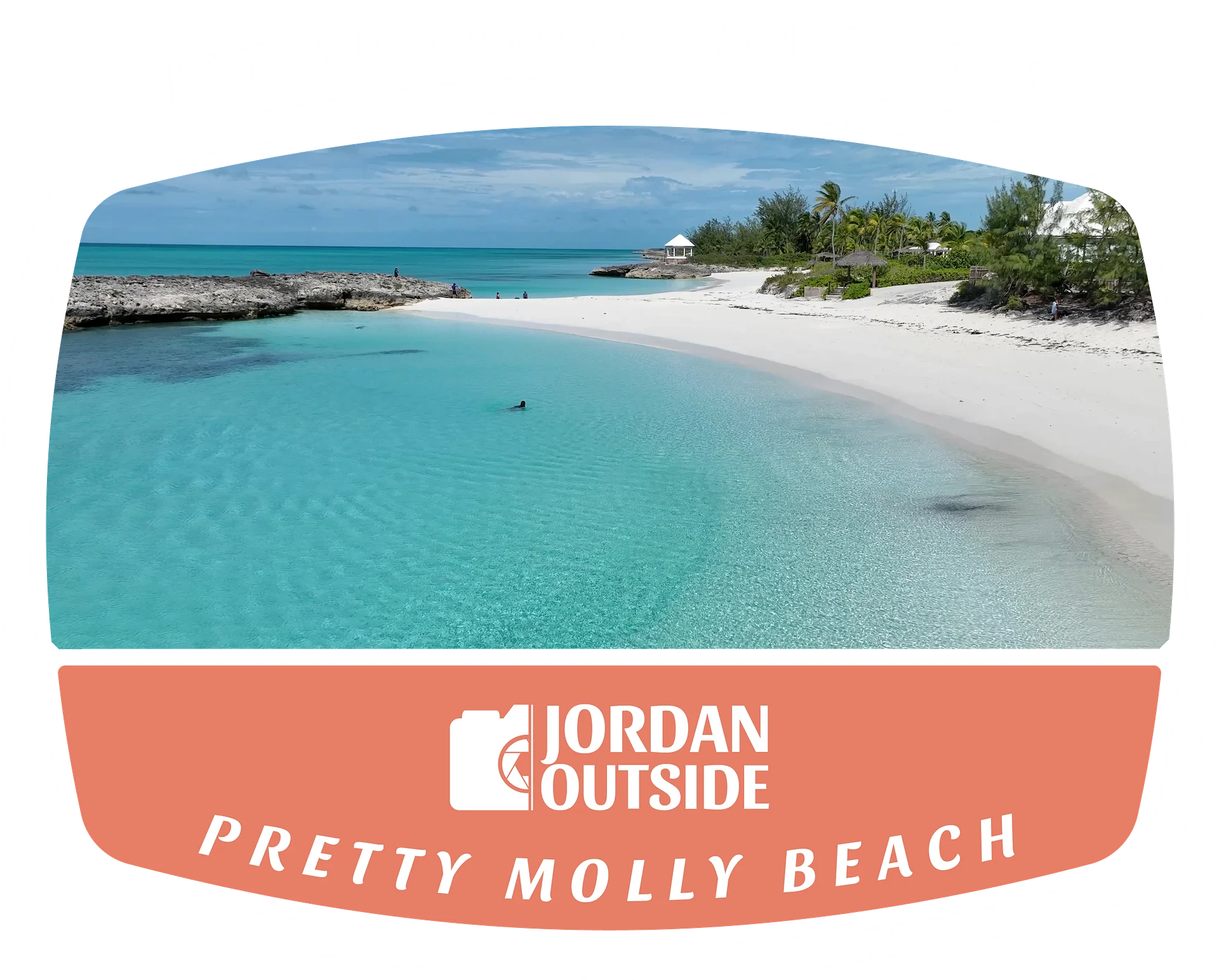 Pretty Molly Beach, Little Exuma, Bahamas (Dark Edition) product image (2)