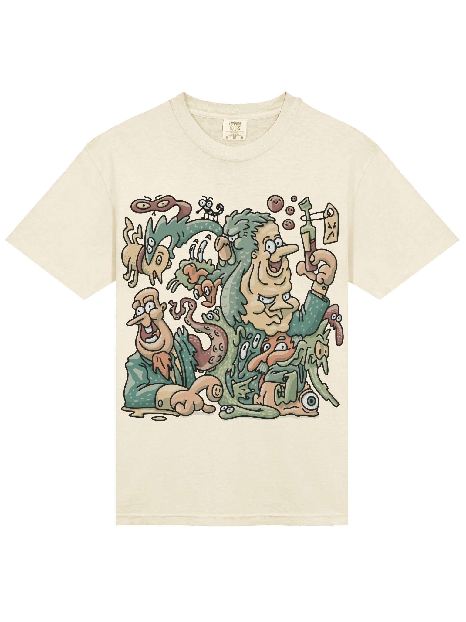 Mutaton - Cartoon Unisex T-Shirt product image (3)