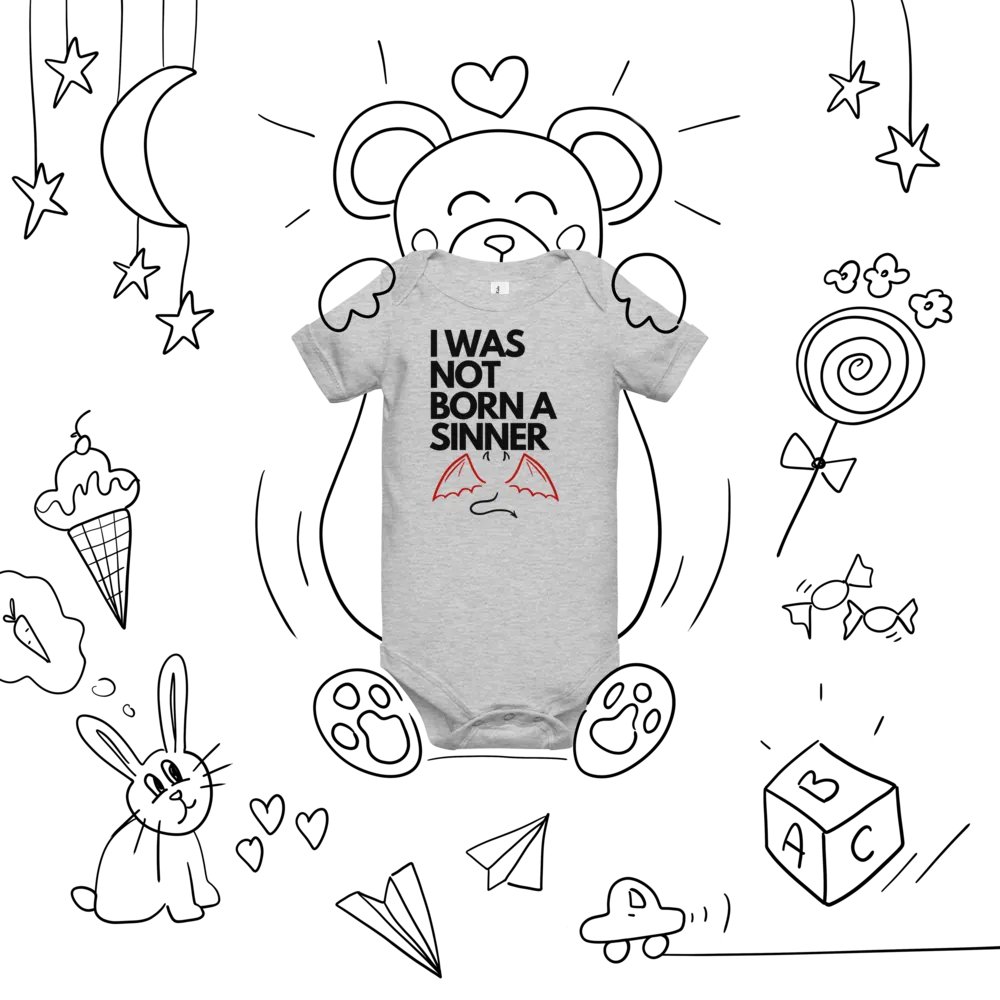 I Was Not Born a Sinner Onesie product image (22)