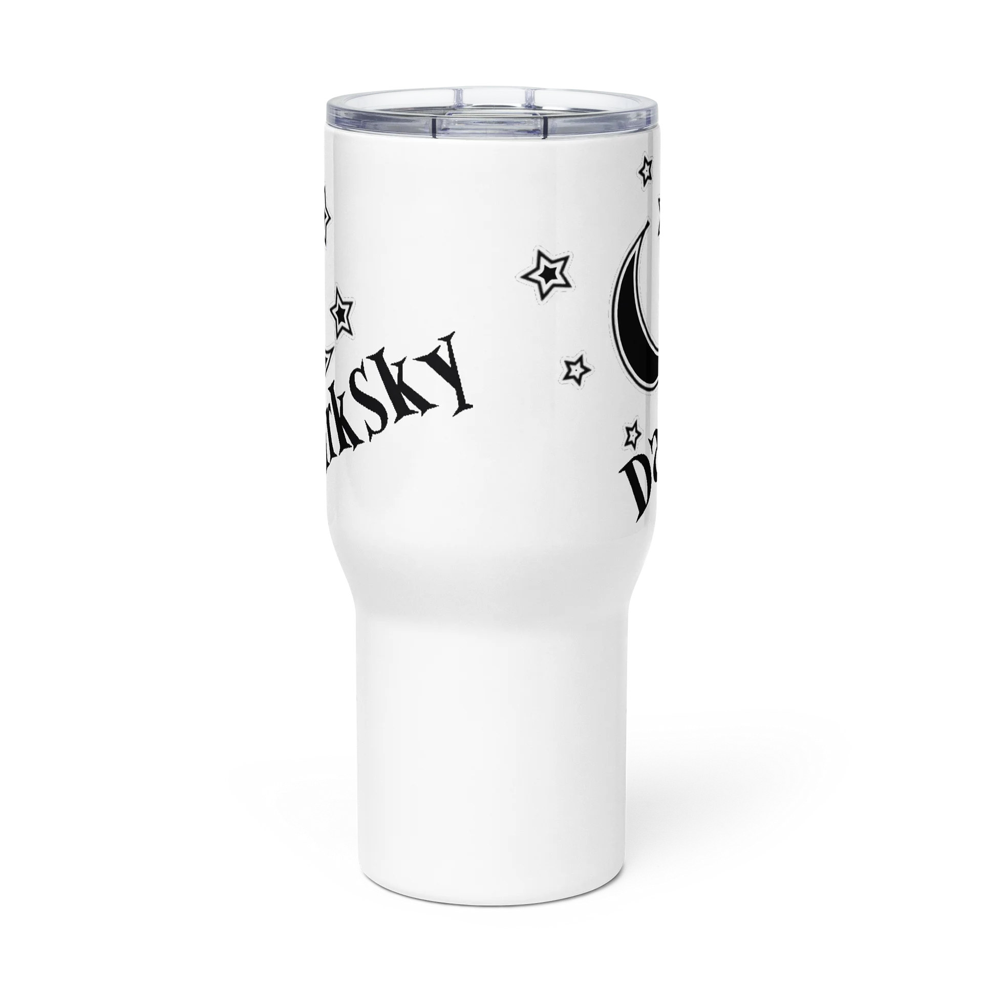 DarkSky Logo Travel Mug (Black) product image (3)