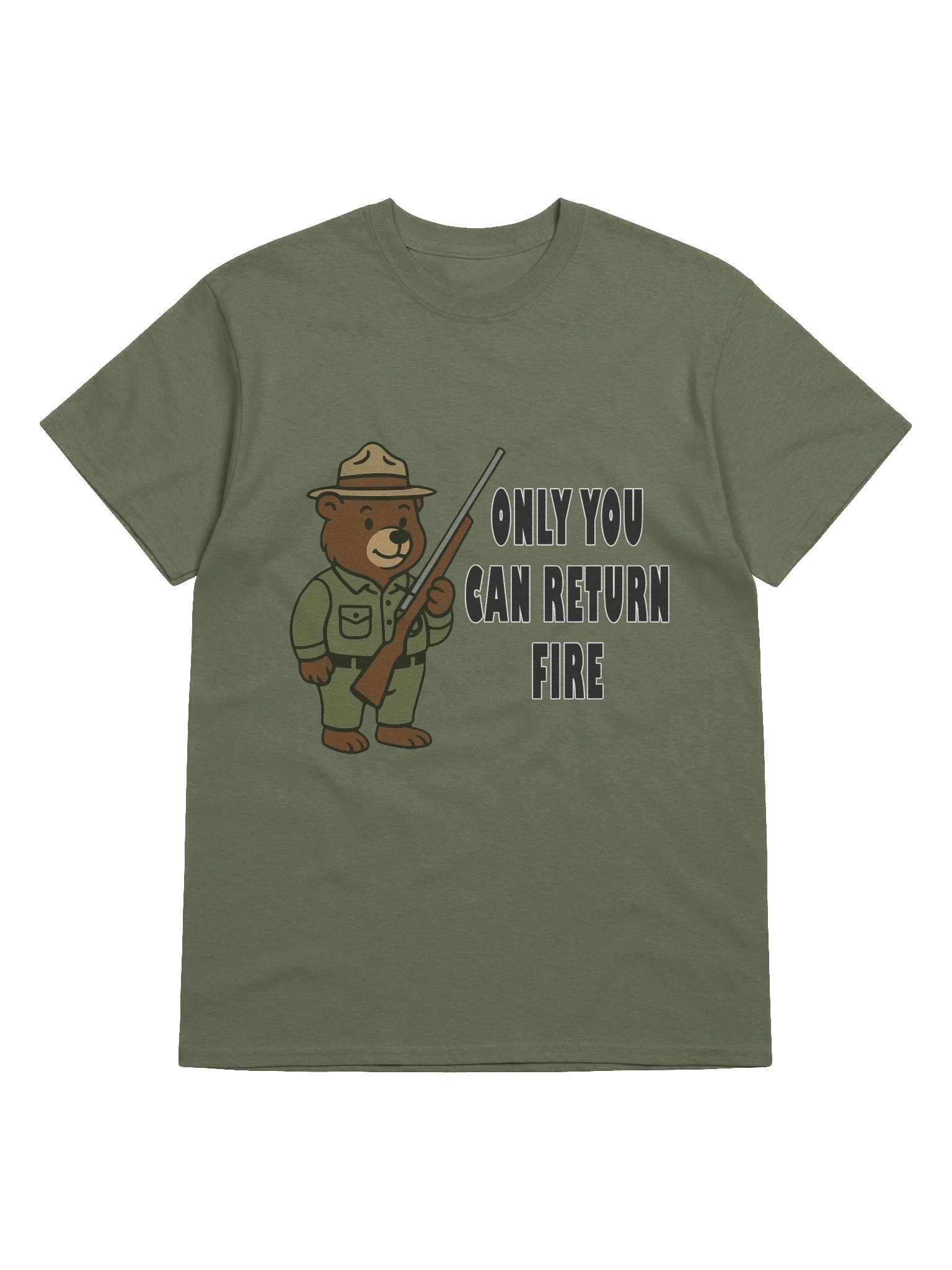 Only You Can Return Fire Tee product image (13)