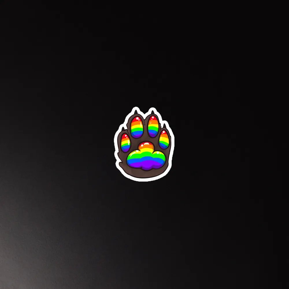 Pride Paw Magnet product image (5)