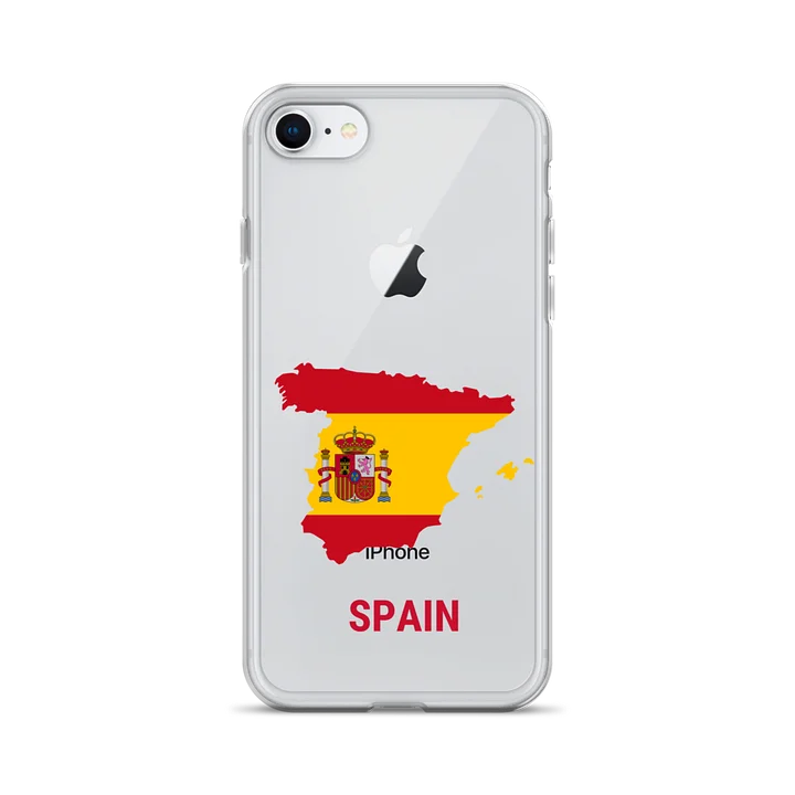 Spain 2026 World Cup Flag iPhone Tough Case - Spain Soccer Phone Cover - Dual Layer Protective Case product image (1)