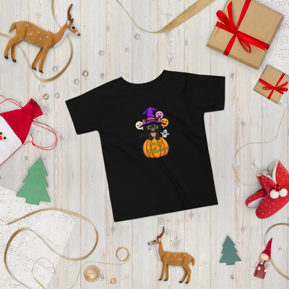 Witchy Sitting Pumpkin Cat T-shirt product image (5)