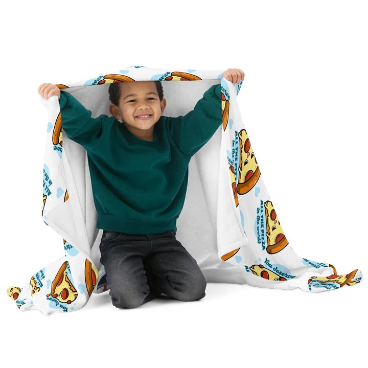 Pizza Fiesta Throw Blanket product image (2)