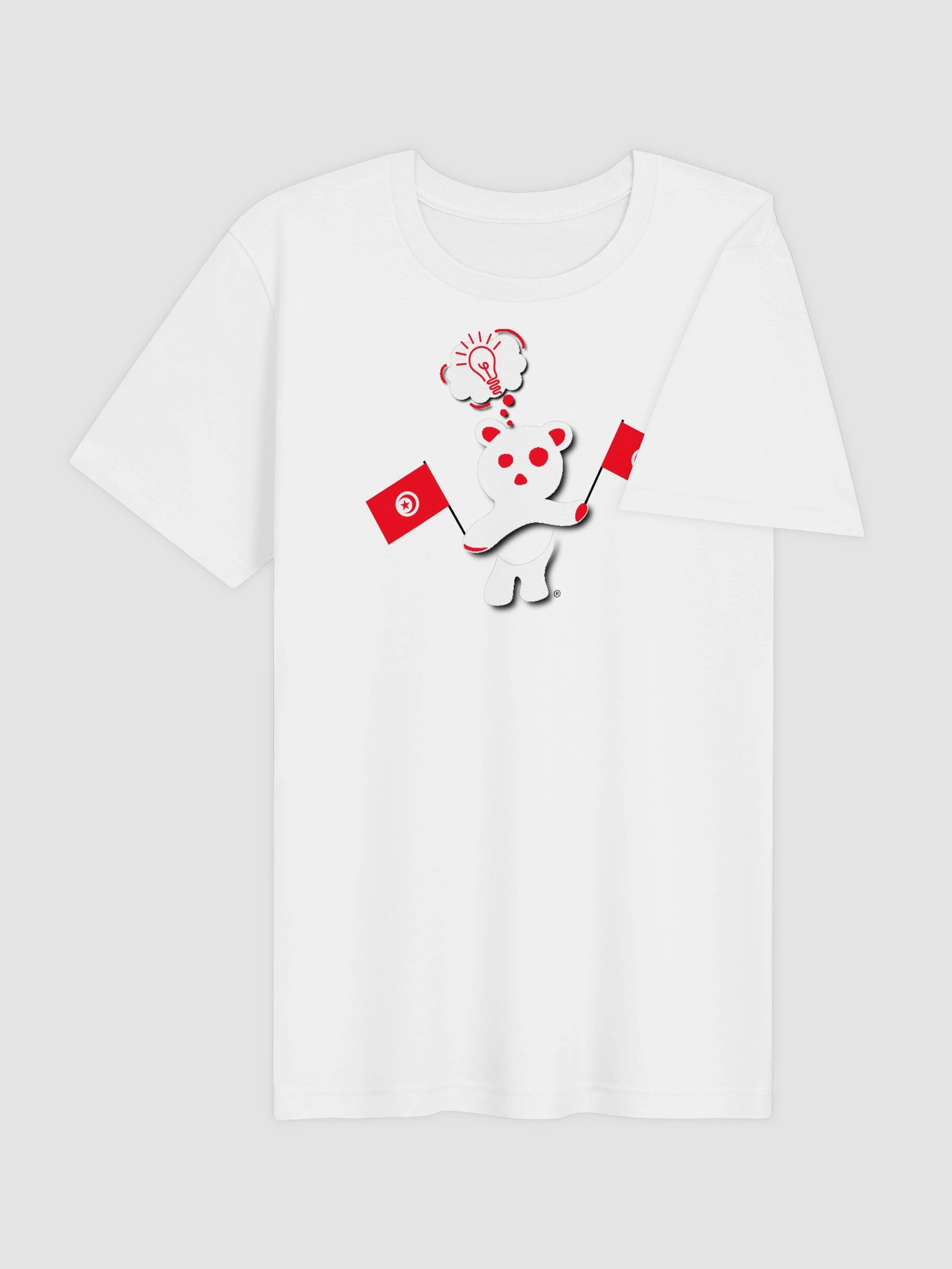 Tunisia — Country Bear T-Shirt | BehrBrained Media product image (20)