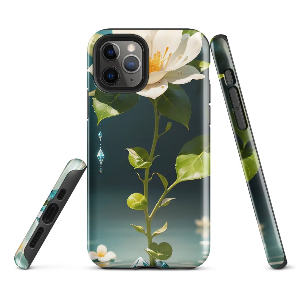 Elegant Blossom iPhone Tough Case – Nature’s Serenity Design product image (2)