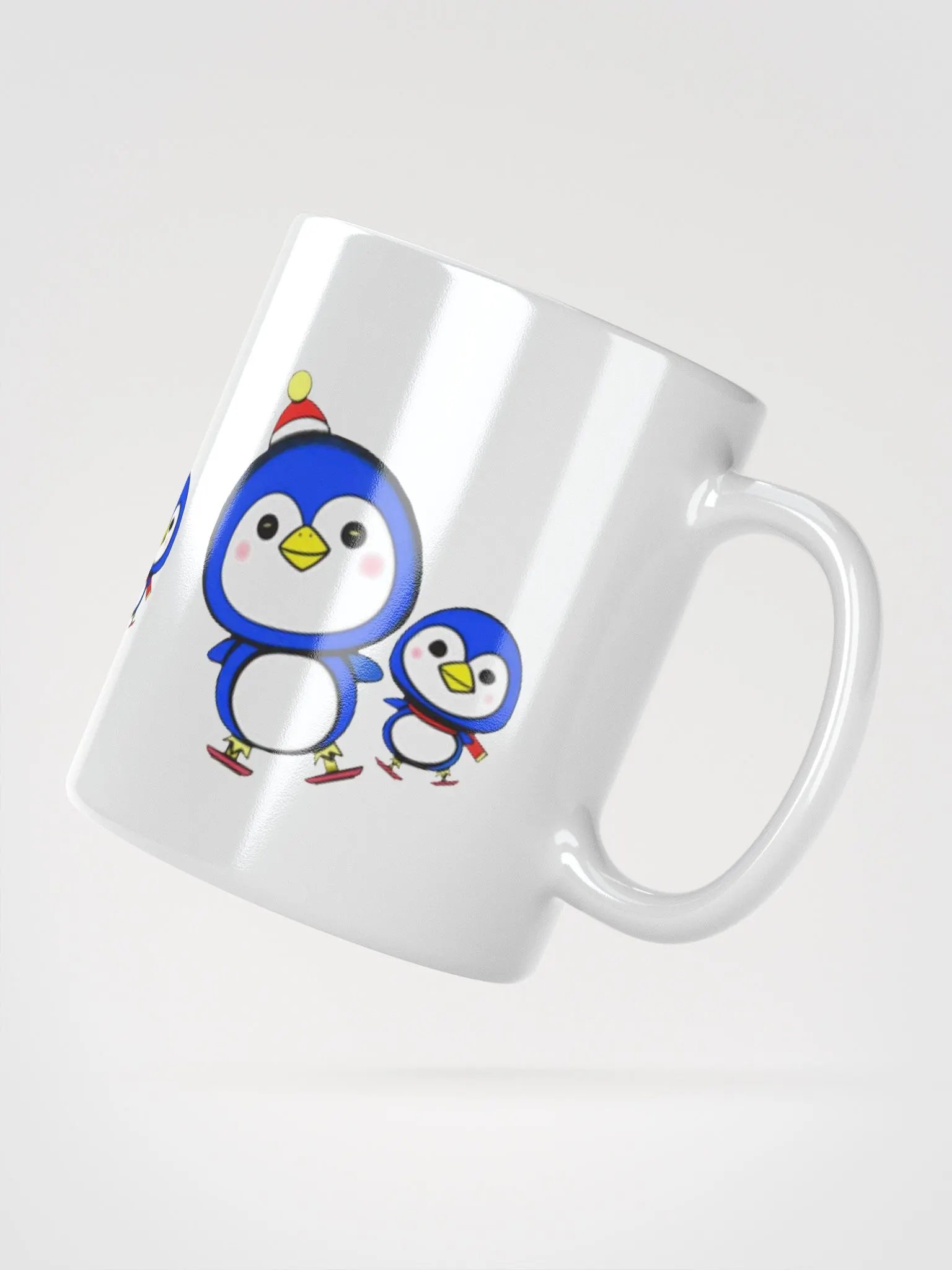 Penguin Party White Glossy Mug product image (6)