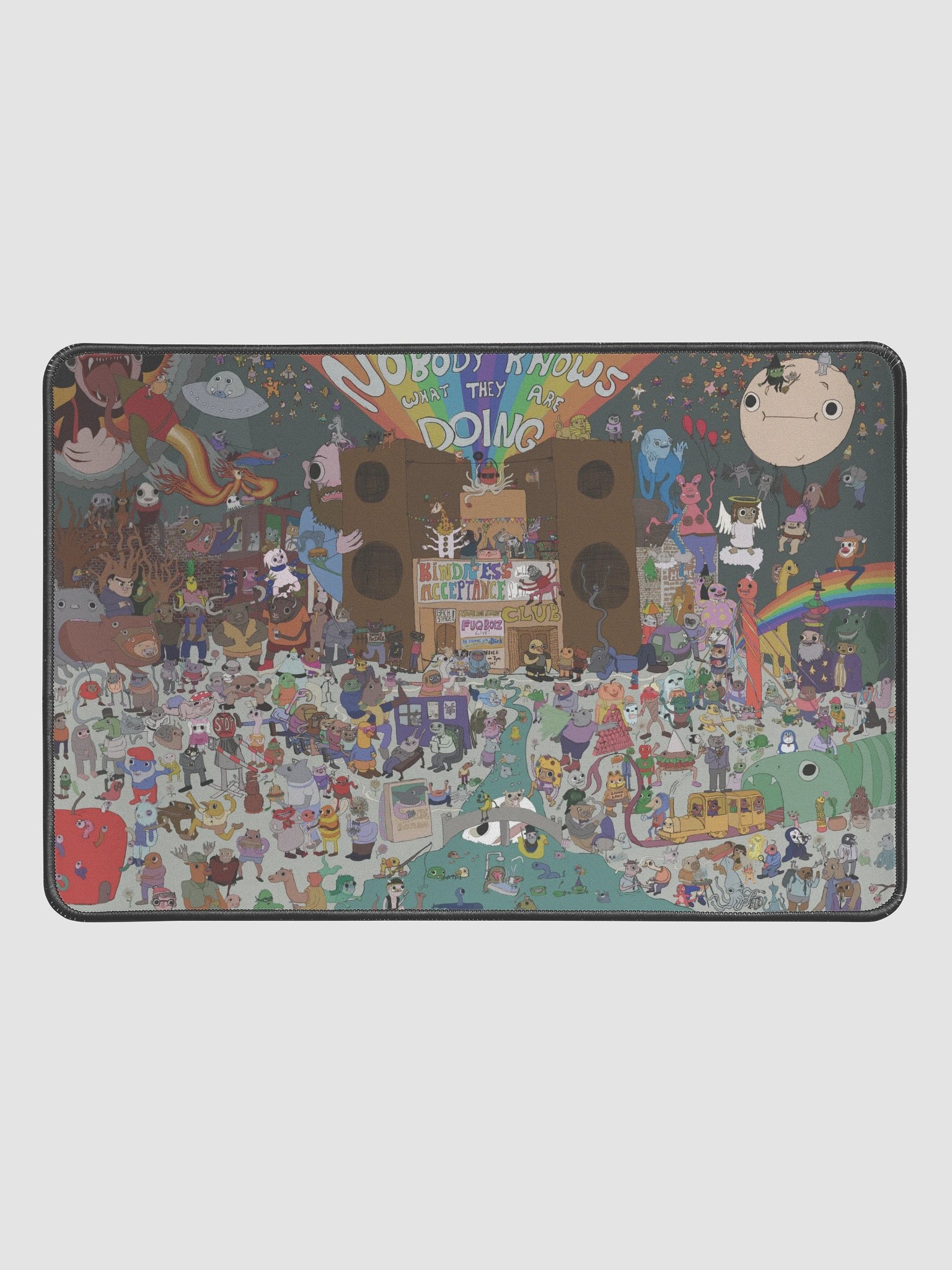 Buzzy Town Mouse Pad product image (1)