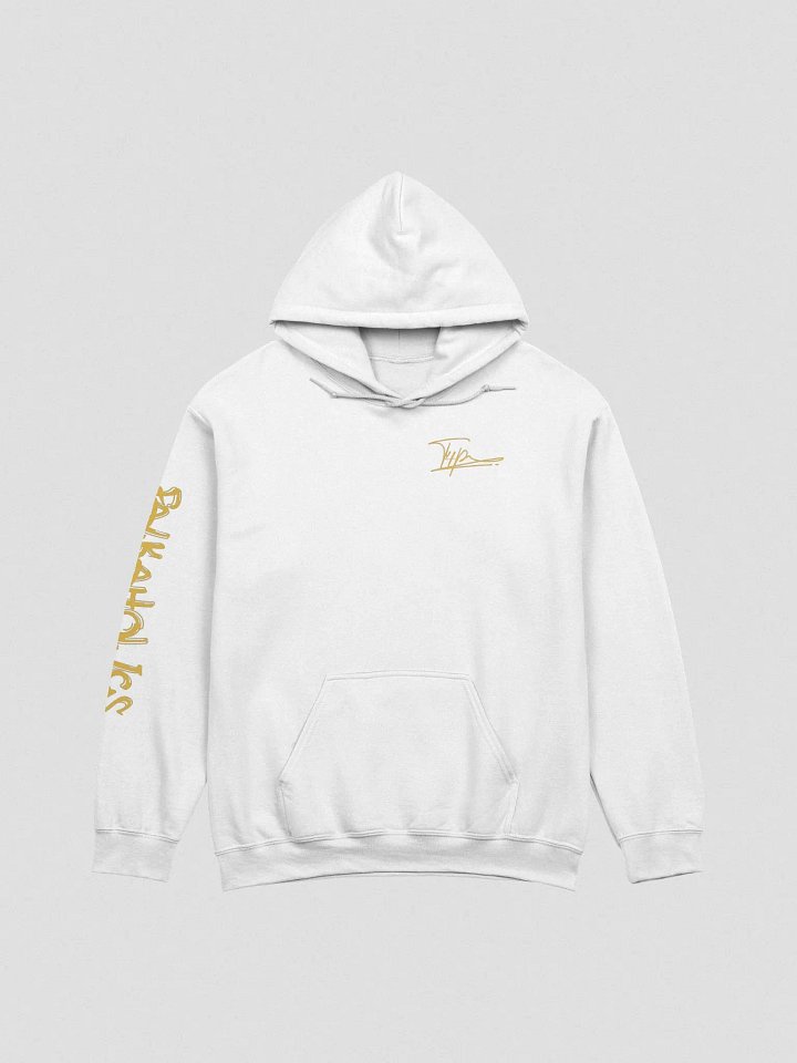 T4P Hoodie White/Goldenrod (Gildan Classic Hoodie) product image (1)