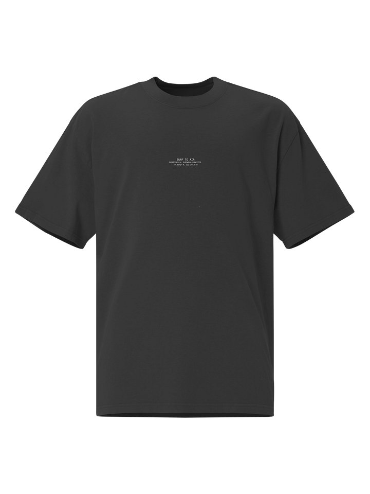 Ascend | Oversized Tee (Faded Black) product image (2)