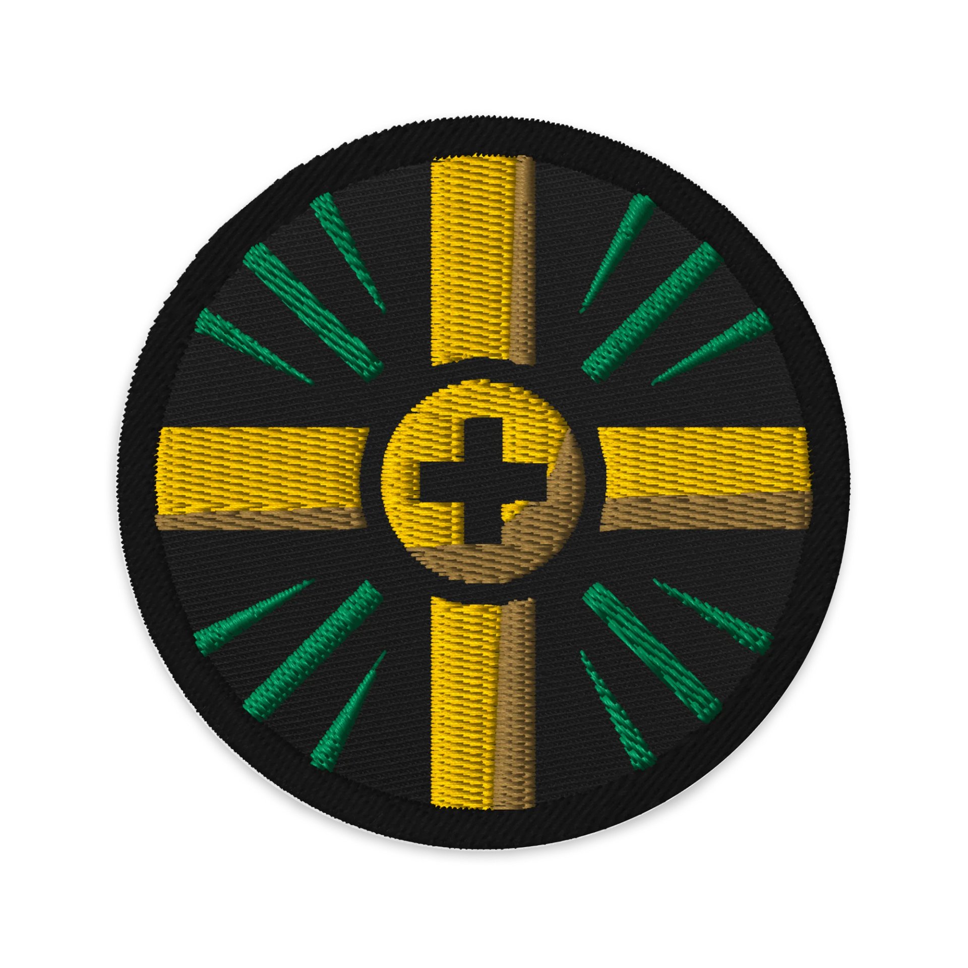 Miner Catholic Embroidered Patch product image (1)