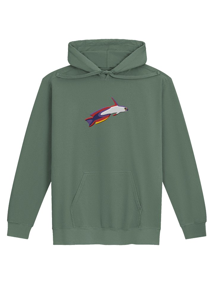 Purple Firefish Goby Embroidered Hoodie | Saltwater Reef Aquarium Fish & Ocean Lover Apparel SEO Description product image (9)