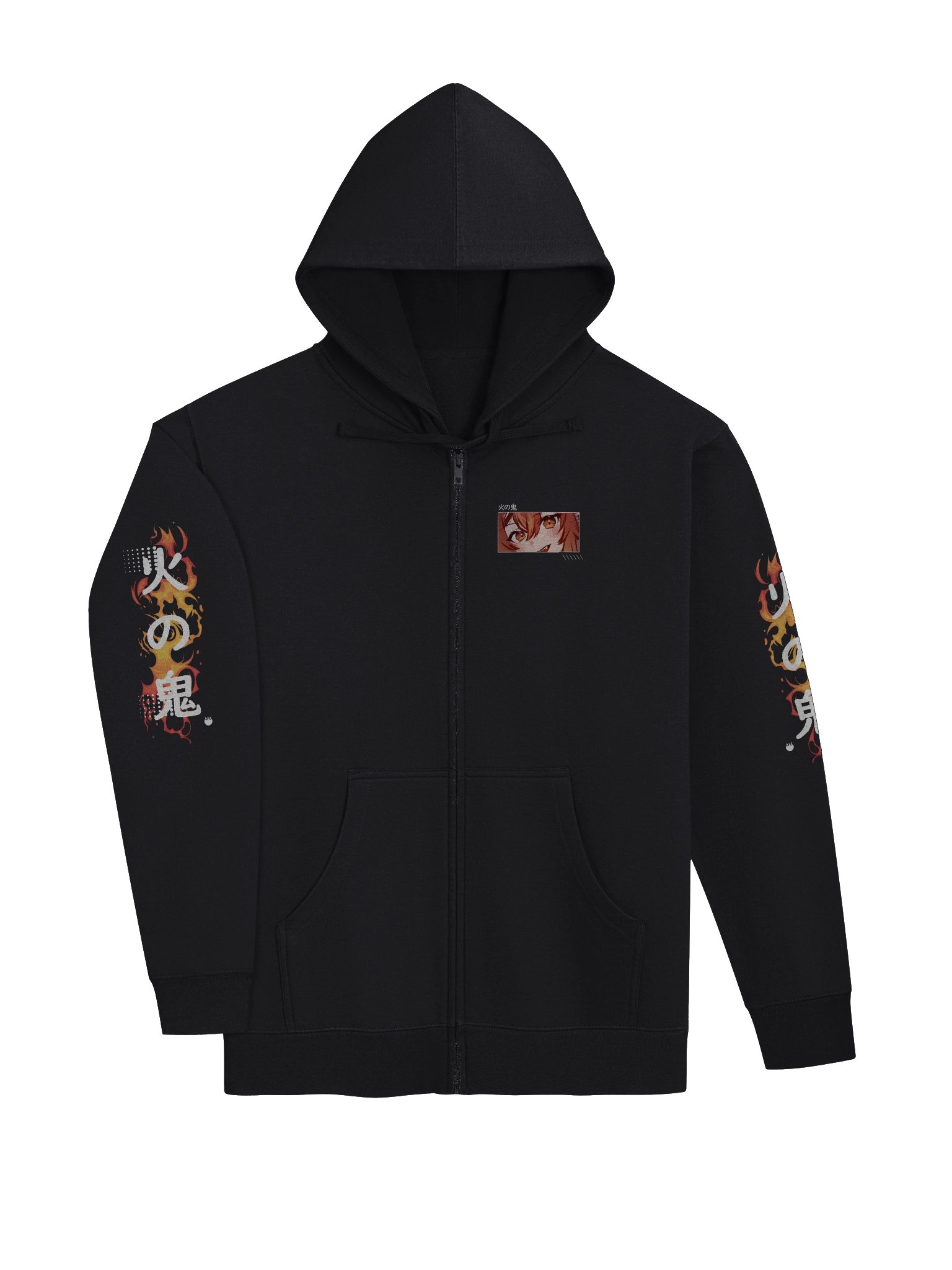Fire Oni - Zip Hoodie product image (3)