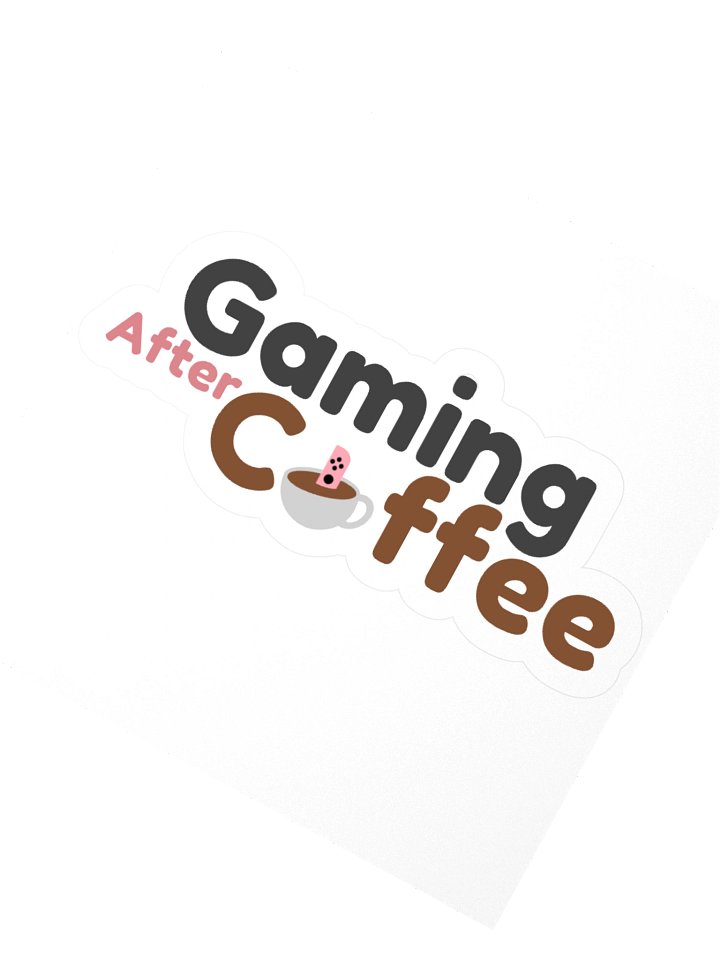 Gaming After Coffee Sticker product image (1)