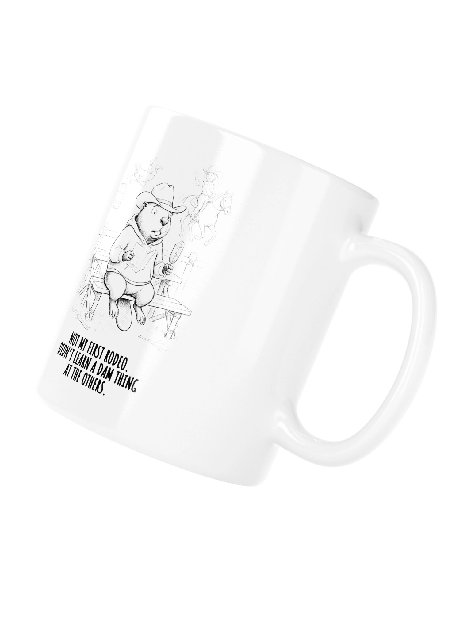 Not My First Rodeo Mug – Funny Rodeo Coffee Mug product image (4)