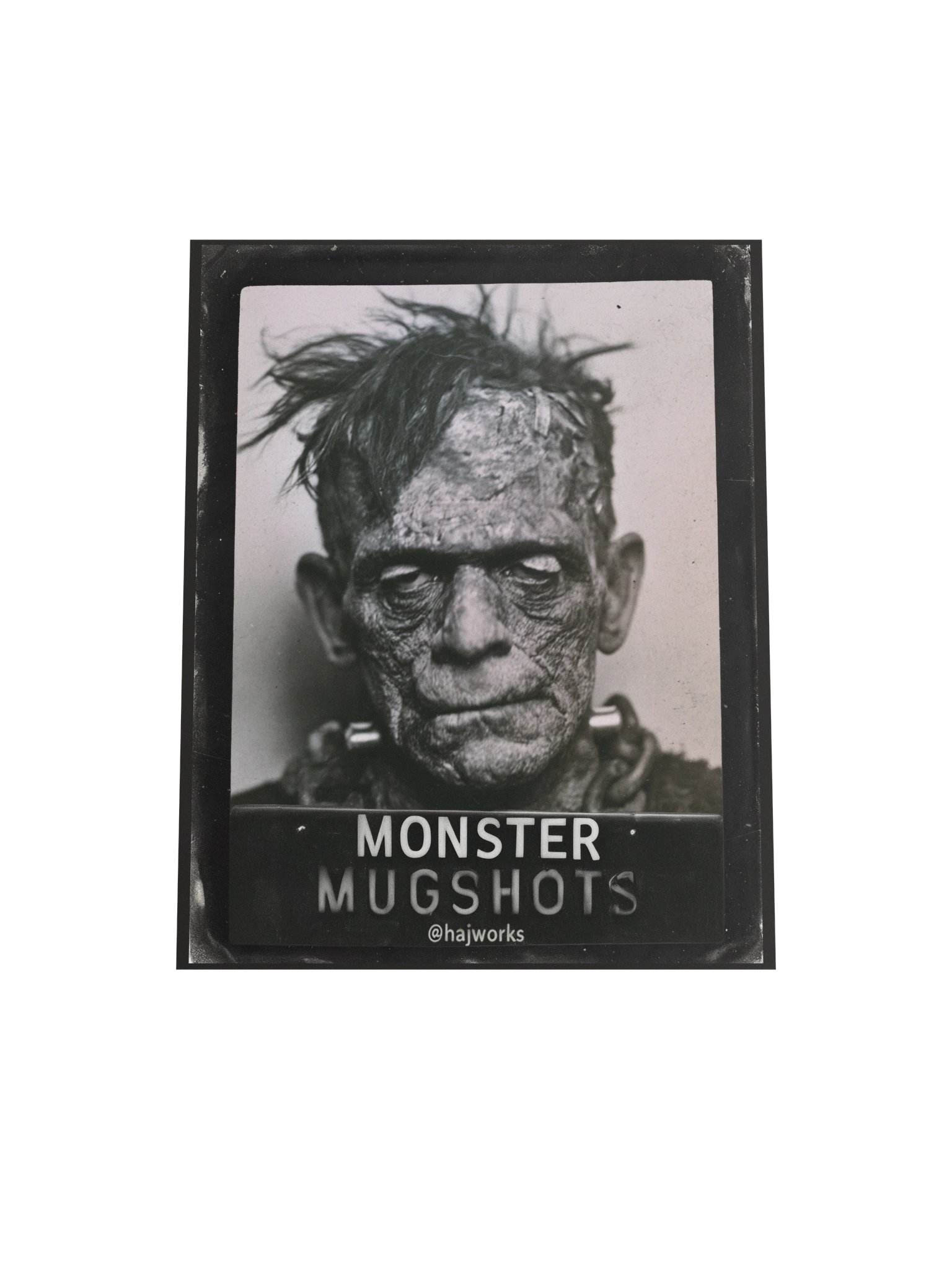 Monster Mugshots No. 001 — Matte Art Print product image (11)